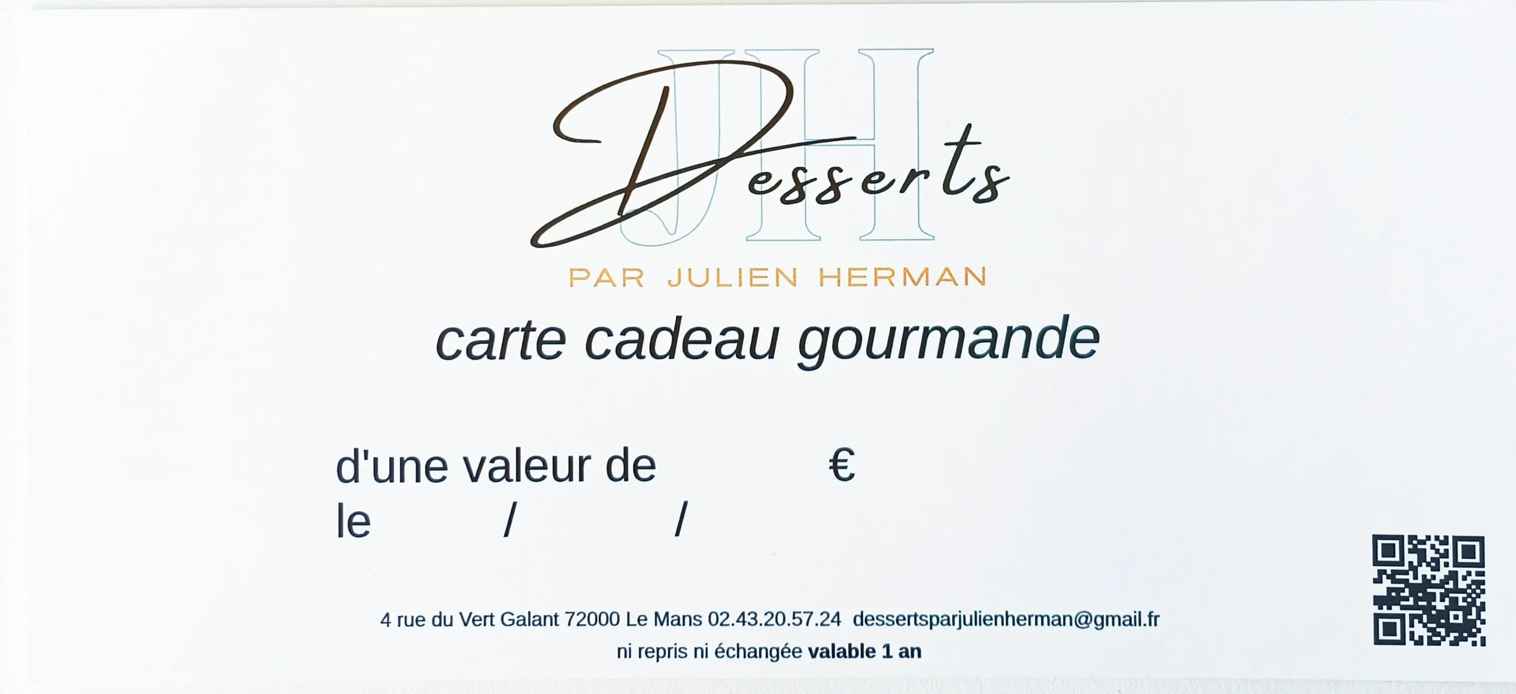 carte cadeau gourmande